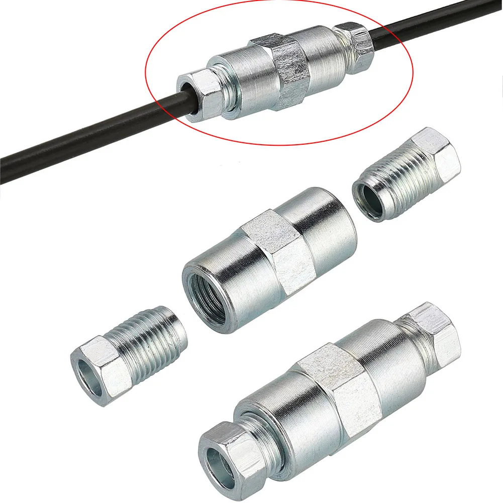 2*10mm Female Brake Pipe Connectors + 4pcs Male Short Pipe Screw Brake Nuts For 3/16 Inch Metric Braking Tubes Car Accessories
2*10mm Female Brake Pipe Connectors + 4pcs Male Short Pipe Screw Brake Nuts For 3/16 Inch Metric Braking Tubes Car Accessories