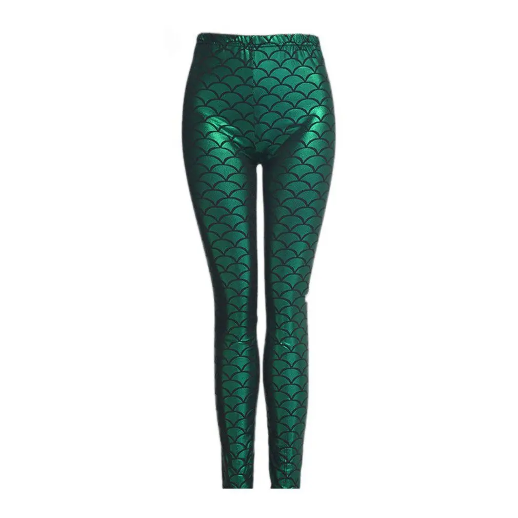 Fashion Mermaid Shiny Fish Scale Elastic Women Pants Costume Play Leggings Tights Slim Trousers Yoga Fitness Sportswear 
Fashion Mermaid Shiny Fish Scale Elastic Women Pants Costume Play Leggings Tights Slim Trousers Yoga Fitness Sportswear