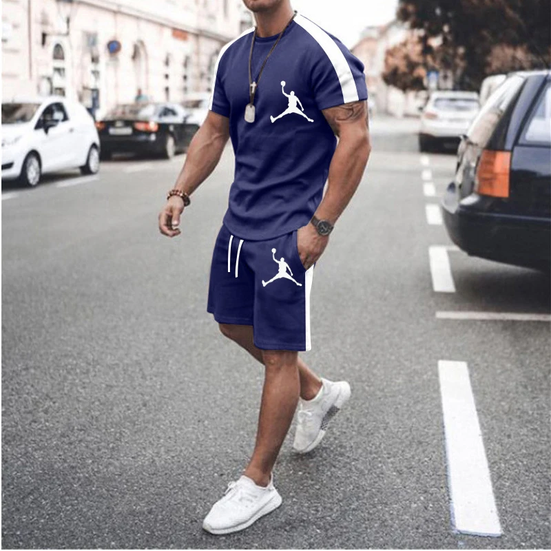 Camiseta De Hombre Men Clothing 2023 Men's Digital Printing T-Shirt + Shorts 2-Piece Set Fitness Sports Jogging Suit Beachwear
Camiseta De Hombre Men Clothing 2023 Men's Digital Printing T-Shirt + Shorts 2-Piece Set Fitness Sports Jogging Suit Beachwear