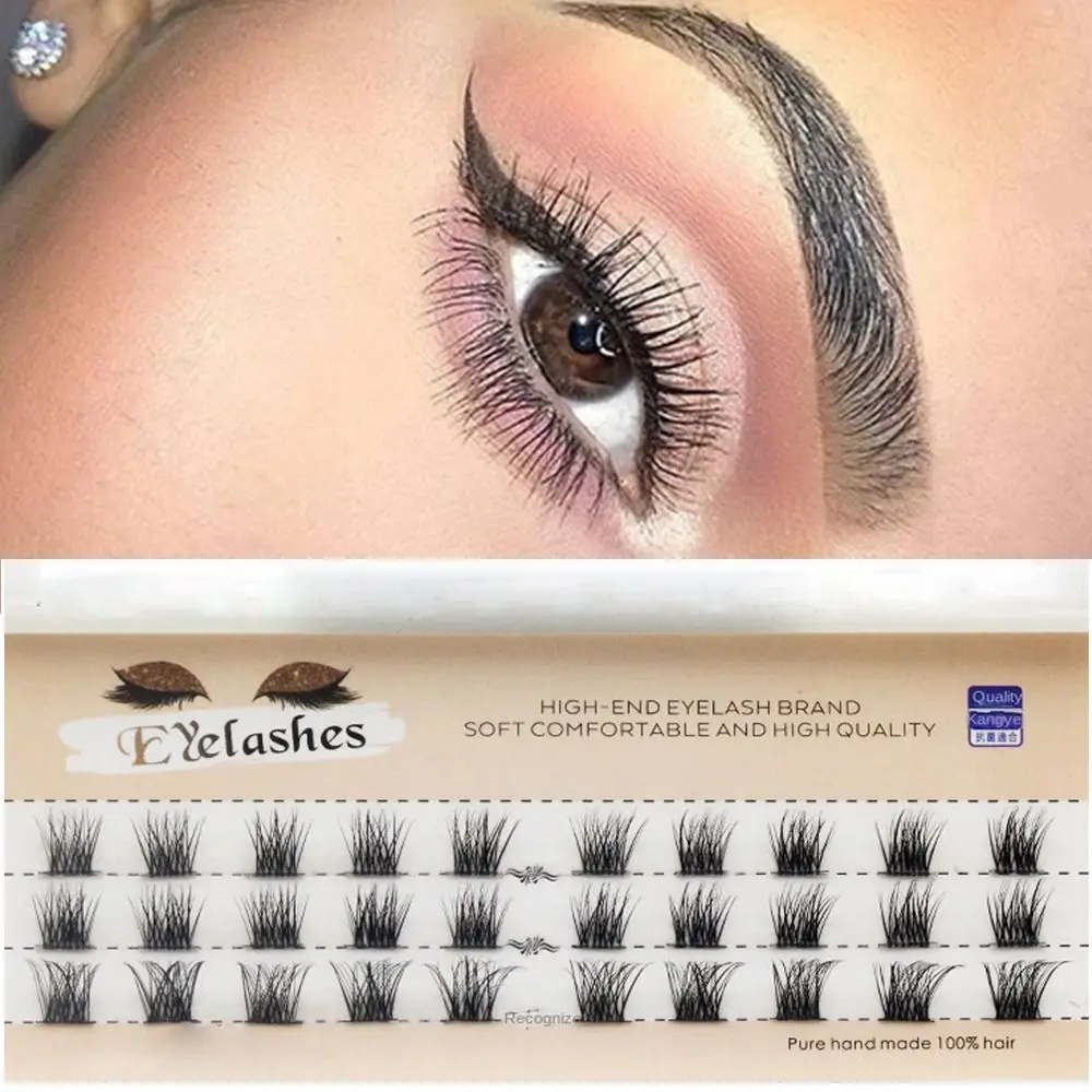 3Lines Individual Cluster False Eyelashes Handmede Natural Long Eye Lashes Russian Volume Faux Eyelash Extension Eye Makeup Tool
3Lines Individual Cluster False Eyelashes Handmede Natural Long Eye Lashes Russian Volume Faux Eyelash Extension Eye Makeup Tool