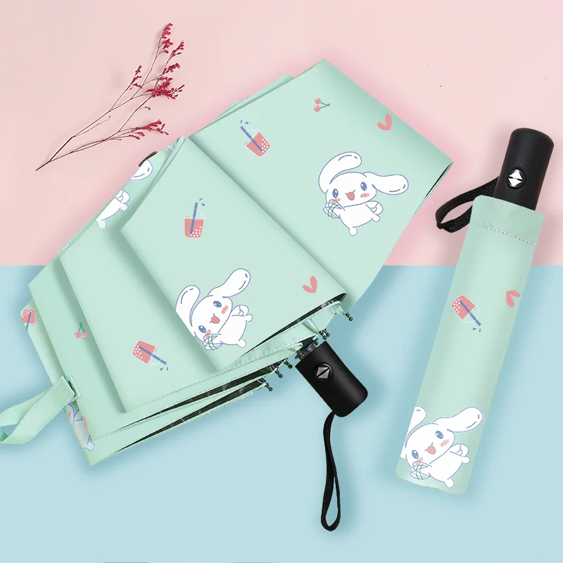 Sanrio Cinnamoroll Child Umbrella Sun Protection Fold Harajuku Style Dual Purpose Girl Boys Cute Anti-Uv Cartoon Cute Summer 
Sanrio Cinnamoroll Child Umbrella Sun Protection Fold Harajuku Style Dual Purpose Girl Boys Cute Anti-Uv Cartoon Cute Summer