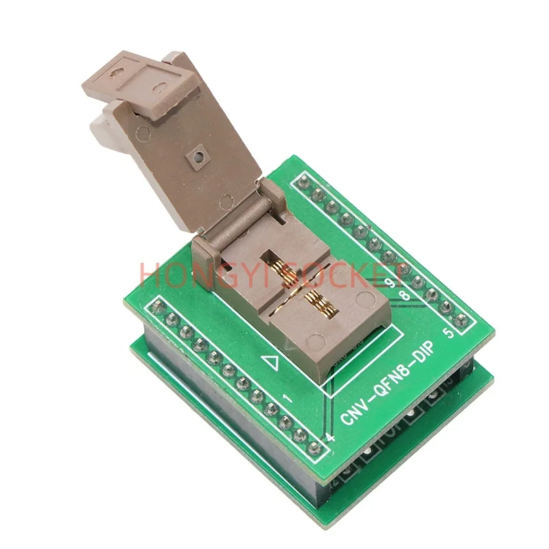 DFN8 разъем для тестирования микросхем
DFN8 разъем для тестирования микросхем