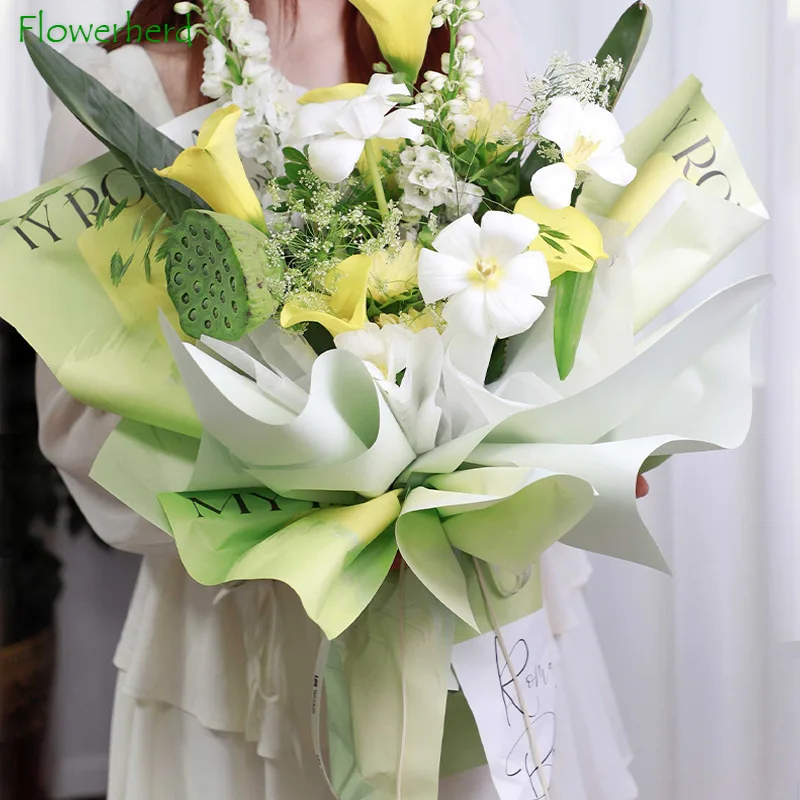 Floral Letter Craft Paper Wrapping Paper Refreshing Wrapping Flower Paper Painted Kraft Paper Flower Shop Florist Wrapping Paper
Floral Letter Craft Paper Wrapping Paper Refreshing Wrapping Flower Paper Painted Kraft Paper Flower Shop Florist Wrapping Paper