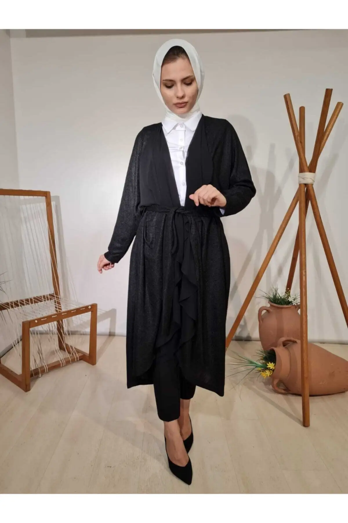 Women's Cardigan Glittery Chiffon Open Front Casual Knitted Quality Fashion Cardigan Sweaters Loose Sweater Jumper
Women's Cardigan Glittery Chiffon Open Front Casual Knitted Quality Fashion Cardigan Sweaters Loose Sweater Jumper