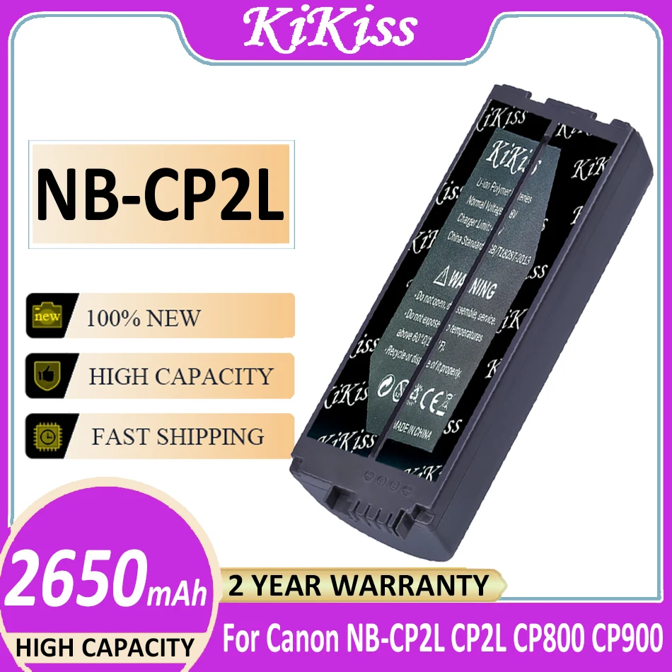Оригинальный аккумулятор KiKiss NBCP2L 2650 мАч для фотопринтеров Canon NB-CP1L CP2L SELPHY CP1300 CP1200 CP100 CP900 CP910 CP800
Оригинальный аккумулятор KiKiss NBCP2L 2650 мАч для фотопринтеров Canon NB-CP1L CP2L SELPHY CP1300 CP1200 CP100 CP900 CP910 CP800