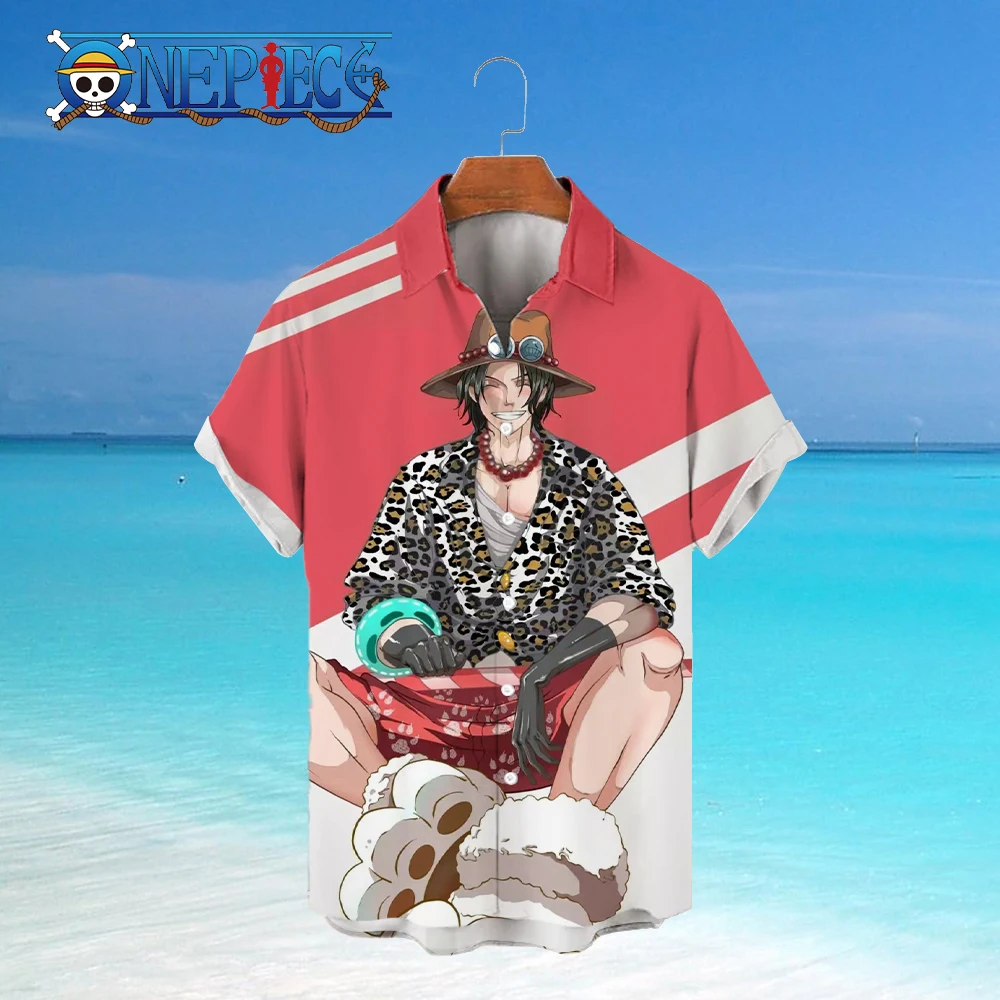 Shirts for Men One Piece Blouses Leisure Anime Shirt Hawaiian Mens Designer Clothes Summer Men's Luffy Social 3D Printing Party
Shirts for Men One Piece Blouses Leisure Anime Shirt Hawaiian Mens Designer Clothes Summer Men's Luffy Social 3D Printing Party