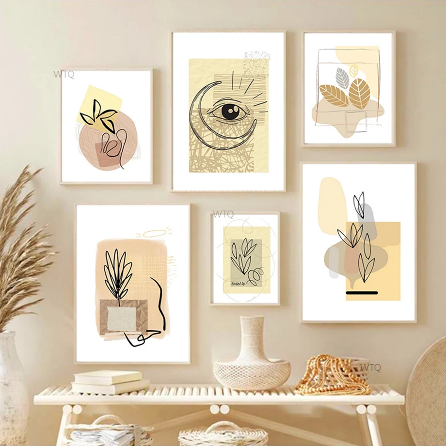Boho Minimalist Palm Leaf Evil Eyes Abstract Wall Art Canvas Painting Nordic Posters And Prints Wall Pictures Living Room Decor
Boho Minimalist Palm Leaf Evil Eyes Abstract Wall Art Canvas Painting Nordic Posters And Prints Wall Pictures Living Room Decor