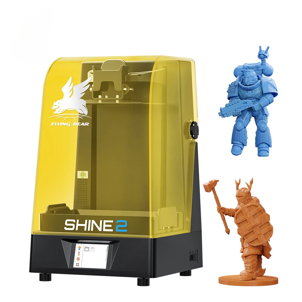 Shine2 4K Monochrome Screen UV Resin Photocuring Lcd 3d Printer Fast Printing Speed USB Connection High-Accuracy
Shine2 4K Monochrome Screen UV Resin Photocuring Lcd 3d Printer Fast Printing Speed USB Connection High-Accuracy