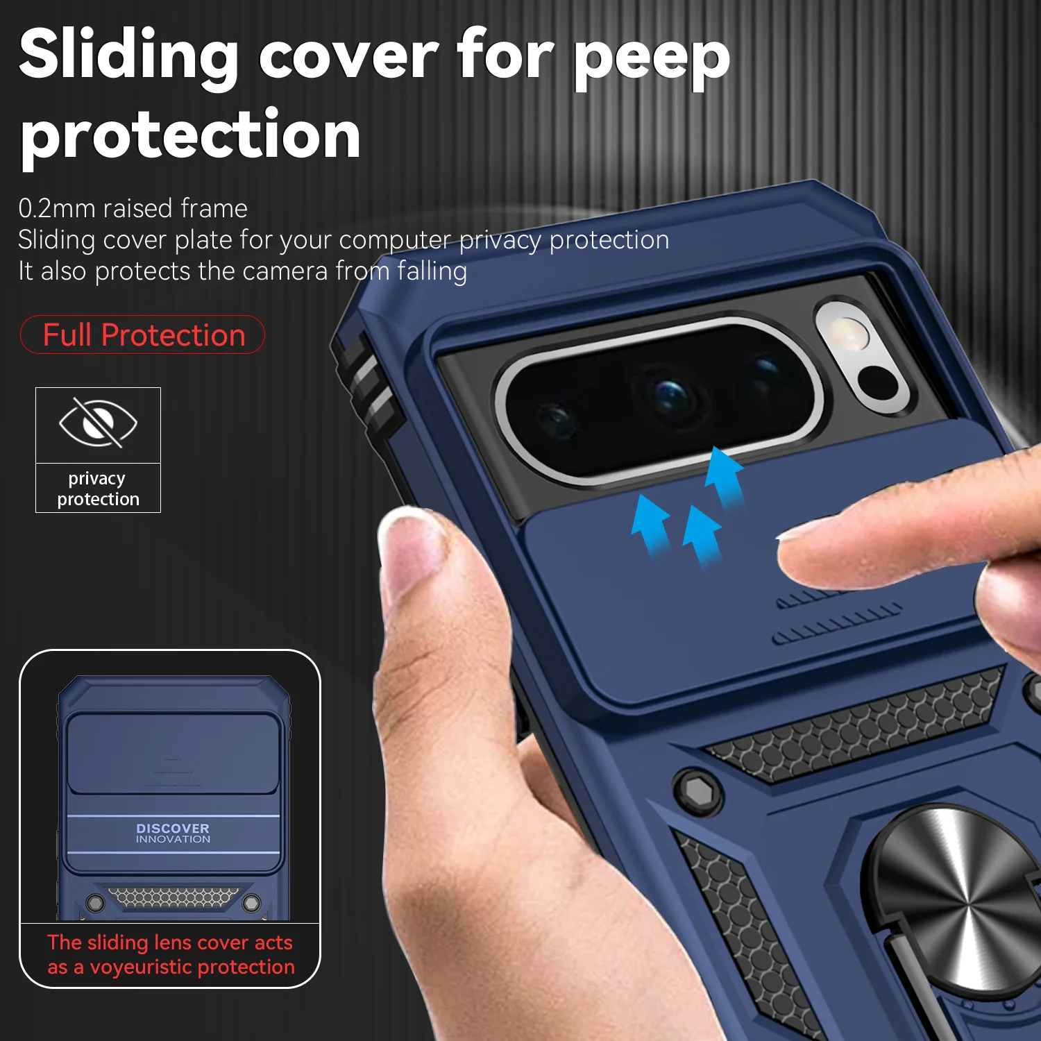 Luxury Slide Camera Case for Google Pixel 8 Pro Car Magnetic Ring Holder Soft Edges Armor Shockproof Phone Cover GooglePixel8Pro
Luxury Slide Camera Case for Google Pixel 8 Pro Car Magnetic Ring Holder Soft Edges Armor Shockproof Phone Cover GooglePixel8Pro
