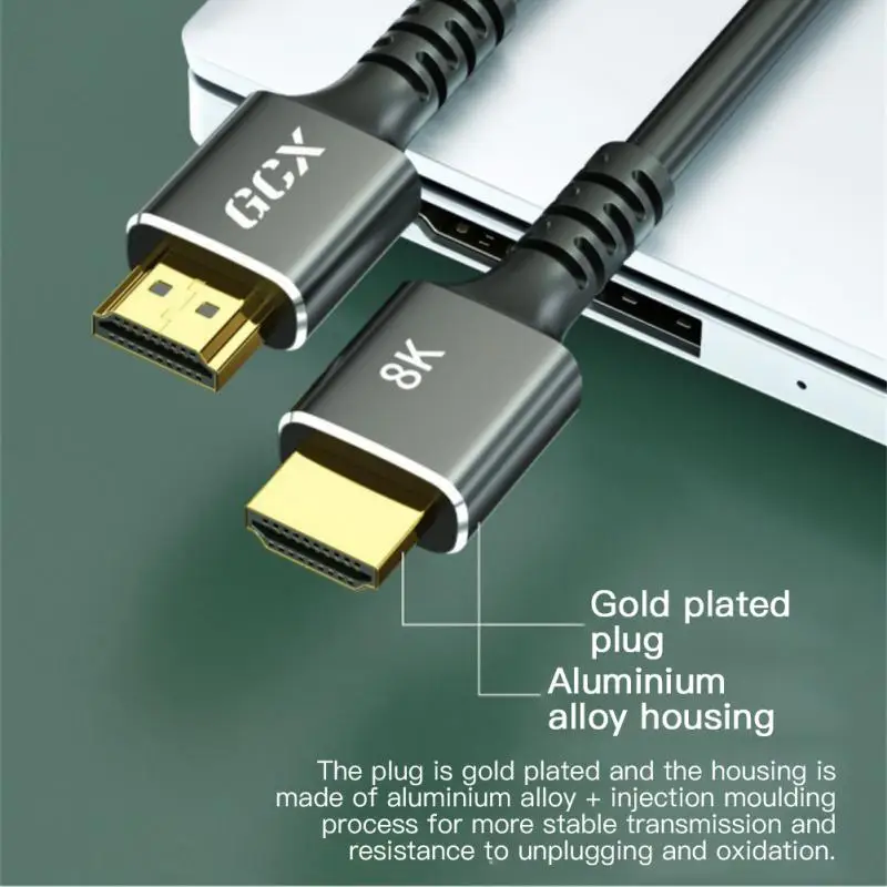 HDMI-совместимый удлинитель кабеля адаптер HD кабель версии 2,1 8k 60ZH разъем для компьютера проектора PS3 PS4
HDMI-совместимый удлинитель кабеля адаптер HD кабель версии 2,1 8k 60ZH разъем для компьютера проектора PS3 PS4