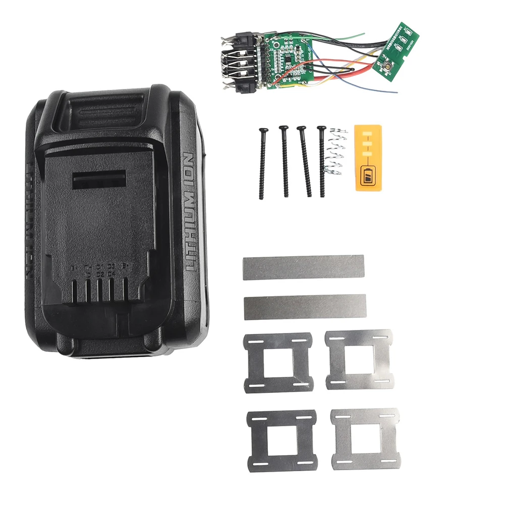 DCB200 Battery Plastic Case without Battery Core and with Replacement PCB Charging Board for 10x21700 Liion Batteries
DCB200 Battery Plastic Case without Battery Core and with Replacement PCB Charging Board for 10x21700 Liion Batteries