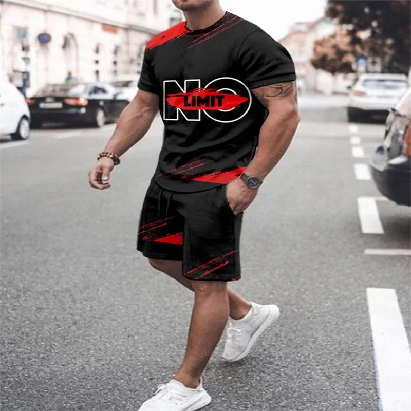 3D Jogging Gradient Stitching Men's O Neck Comfort Set Workout Clothes For Male's Tracksuit tshirts + Shorts Sportswear Clothing
3D Jogging Gradient Stitching Men's O Neck Comfort Set Workout Clothes For Male's Tracksuit tshirts + Shorts Sportswear Clothing