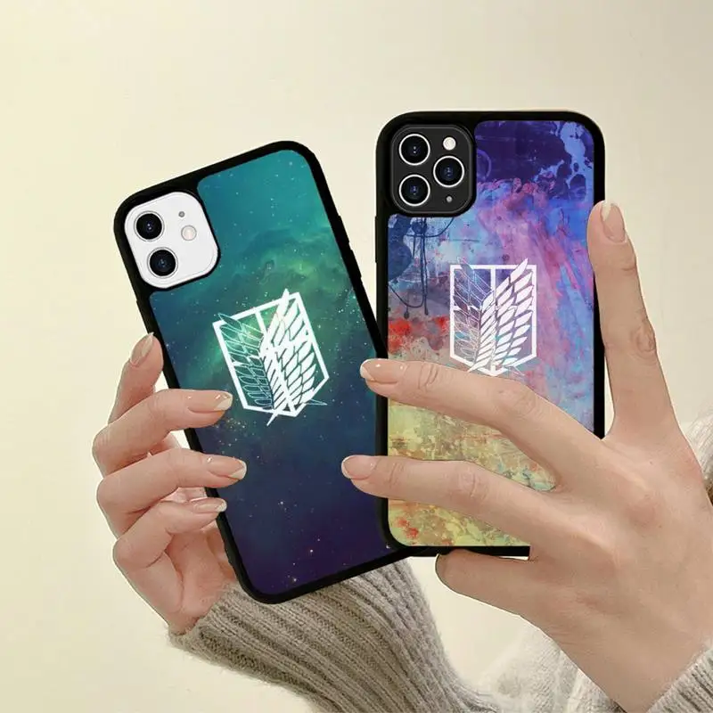 Attack On Titan Phone Case Silicone PC+TPU Case for iPhone 11 12 13 Pro Max 8 7 6 Plus X SE XR Hard Fundas
Attack On Titan Phone Case Silicone PC+TPU Case for iPhone 11 12 13 Pro Max 8 7 6 Plus X SE XR Hard Fundas
