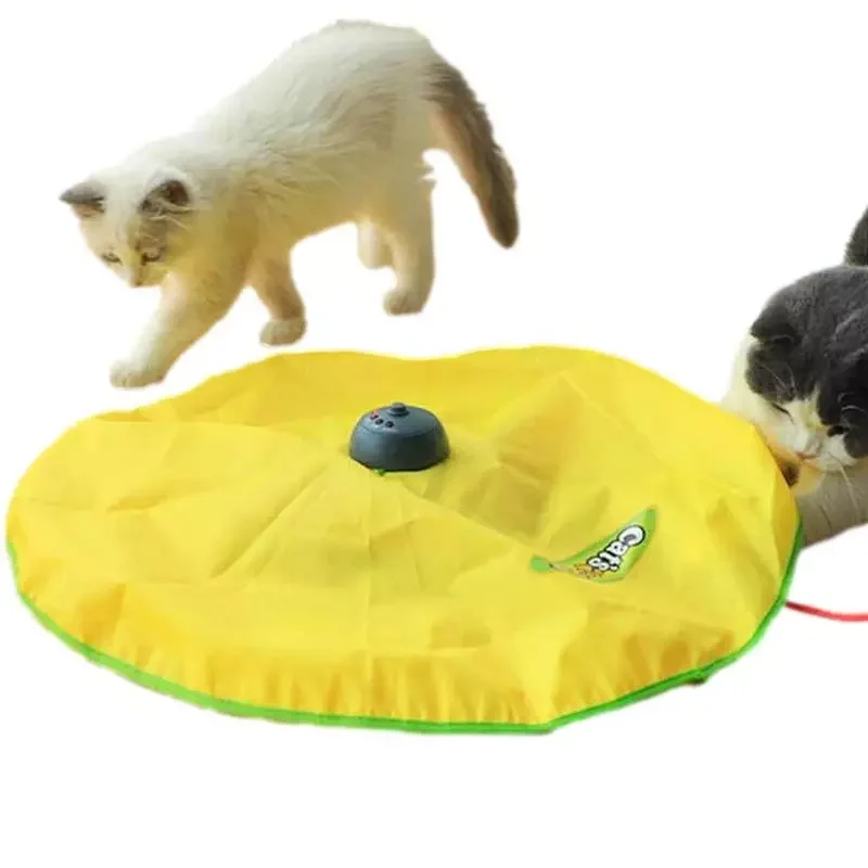 4 Speeds Smart Toys Motion Undercover Mouse Fabric Moving Feather Interactive Toy for CAT Automatic Pet Toy
4 Speeds Smart Toys Motion Undercover Mouse Fabric Moving Feather Interactive Toy for CAT Automatic Pet Toy