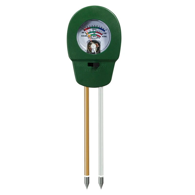 Soil PH Meter,3-In-1 Soil Moisture,Fertility,PH Tester,Gardening Tool For Plant Care,Garden,Farm,Lawn
Soil PH Meter,3-In-1 Soil Moisture,Fertility,PH Tester,Gardening Tool For Plant Care,Garden,Farm,Lawn