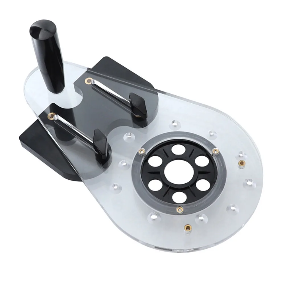 Hole Locator Circle Cutting Jig Woodworking Milling Base Acrylic Electric Engraving Trimming Machine For Surface Engraving
Hole Locator Circle Cutting Jig Woodworking Milling Base Acrylic Electric Engraving Trimming Machine For Surface Engraving