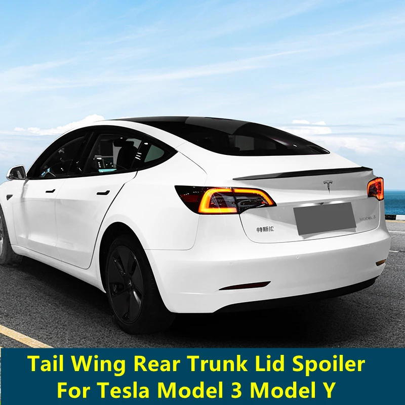 Rear Spoiler Wing Tail Trunk Spoiler Lip Tail Cover Car Styling For Tesla Model Y Model 3 High Kick Refit Rear Lid Spoiler Wing
Rear Spoiler Wing Tail Trunk Spoiler Lip Tail Cover Car Styling For Tesla Model Y Model 3 High Kick Refit Rear Lid Spoiler Wing