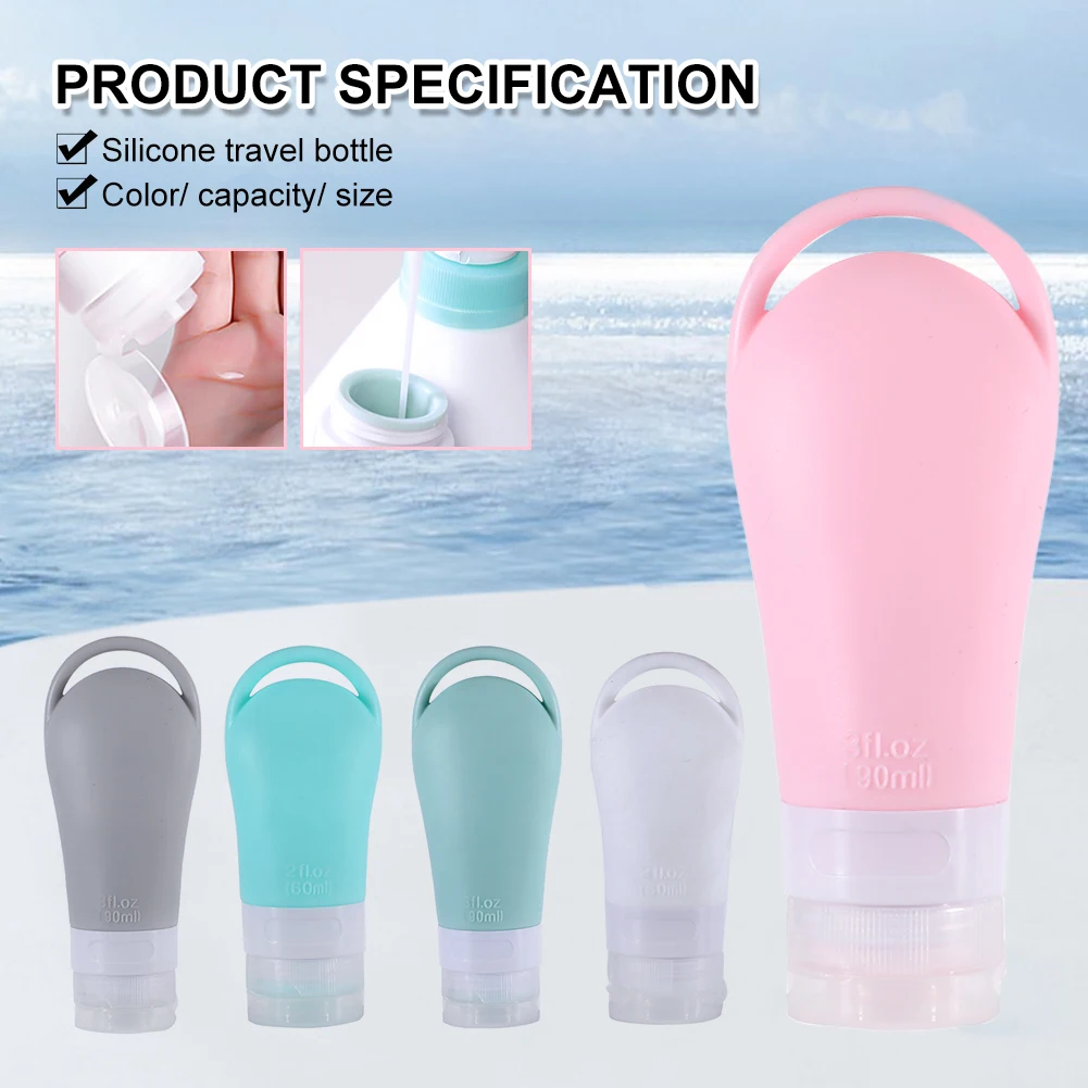 Silicone Refillable Bottle Portable Empty Travel Pack Reusable Shampoo Container Squeezer For Cream Liquid Lotion Gel
Silicone Refillable Bottle Portable Empty Travel Pack Reusable Shampoo Container Squeezer For Cream Liquid Lotion Gel