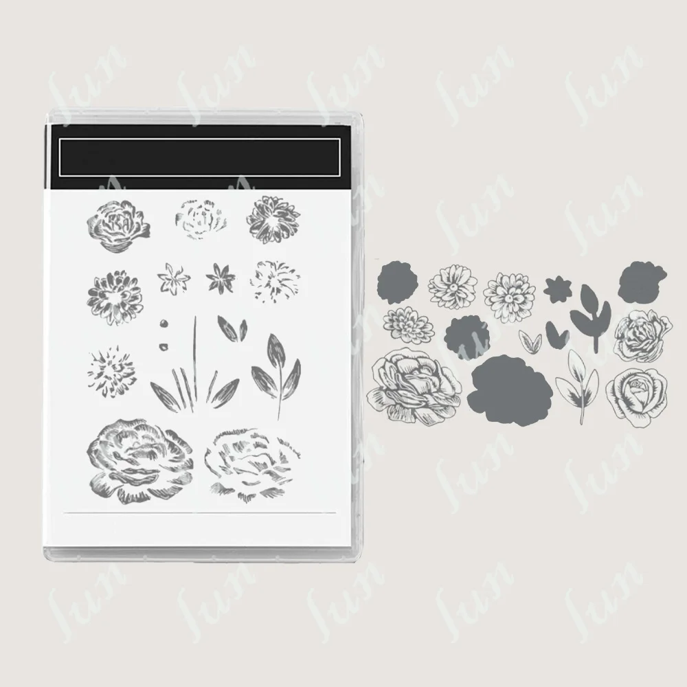 

Water Lily Metal Cutting Dies Stencils for Diy Scrapbooking Album Stamp Make Paper Card Embossing New Template