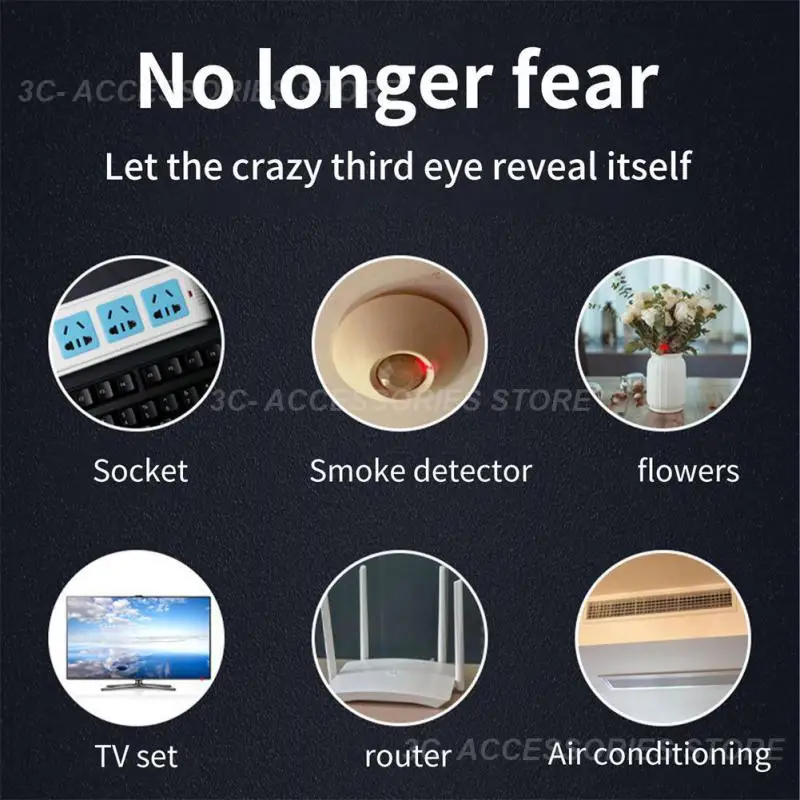 Cloud Security Rechargeable Via Usb Signal Detector Multi-function Abs Camera Detectors For Scanning Changing Rooms Splash Proof
Cloud Security Rechargeable Via Usb Signal Detector Multi-function Abs Camera Detectors For Scanning Changing Rooms Splash Proof