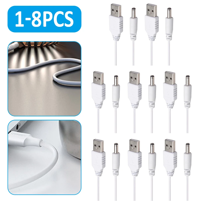 1-8 шт. кабель питания USB Type A папа-постоянный ток 3,5 мм 3,5x1,35 мм 5 В DC Цилиндрический разъем адаптер питания зарядный кабель
1-8 шт. кабель питания USB Type A папа-постоянный ток 3,5 мм 3,5x1,35 мм 5 В DC Цилиндрический разъем адаптер питания зарядный кабель