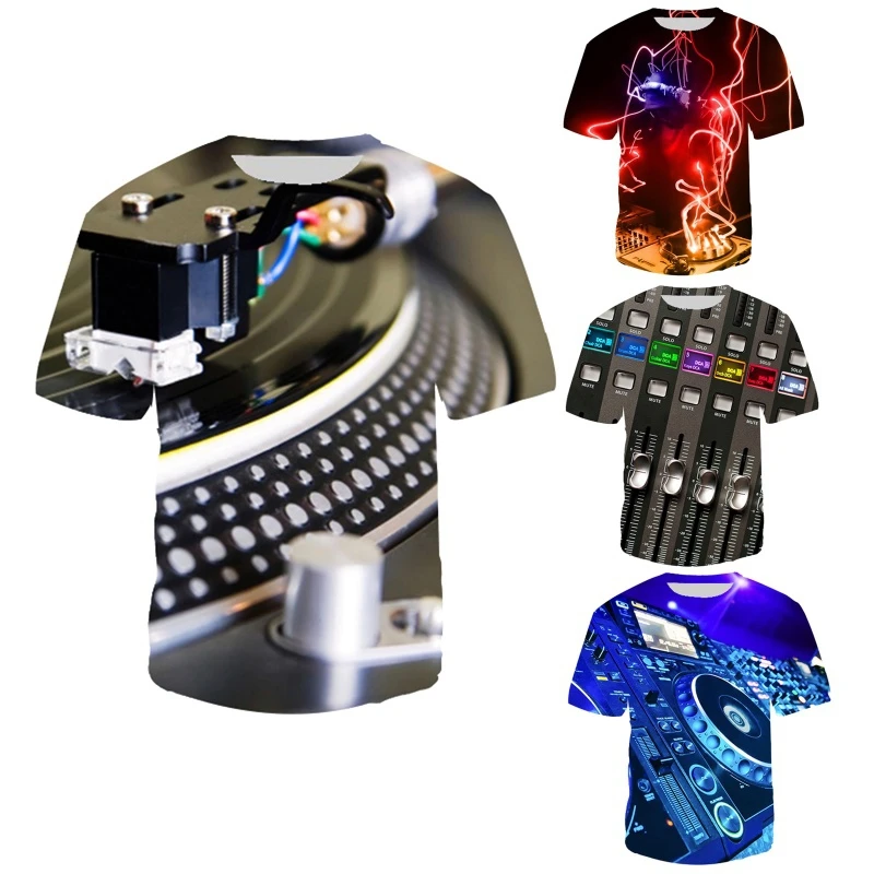 2022 Summer New Casual Tech T-shirts Men's Fashion T-shirts Dj Audio and Music Casual 3d Print
2022 Summer New Casual Tech T-shirts Men's Fashion T-shirts Dj Audio and Music Casual 3d Print