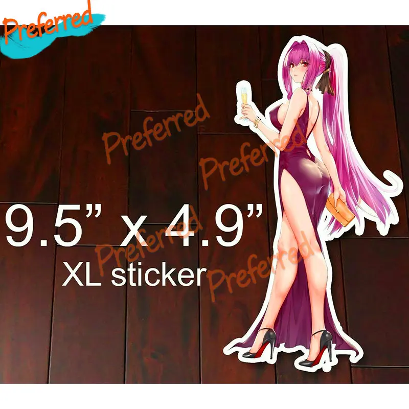 Lancer Purple Hair Dress Anime Girl Waifu Reflective Car Sticker Car Mirror Headlight Shade Window Motorcycle Surf Vinyl Decal
Lancer Purple Hair Dress Anime Girl Waifu Reflective Car Sticker Car Mirror Headlight Shade Window Motorcycle Surf Vinyl Decal