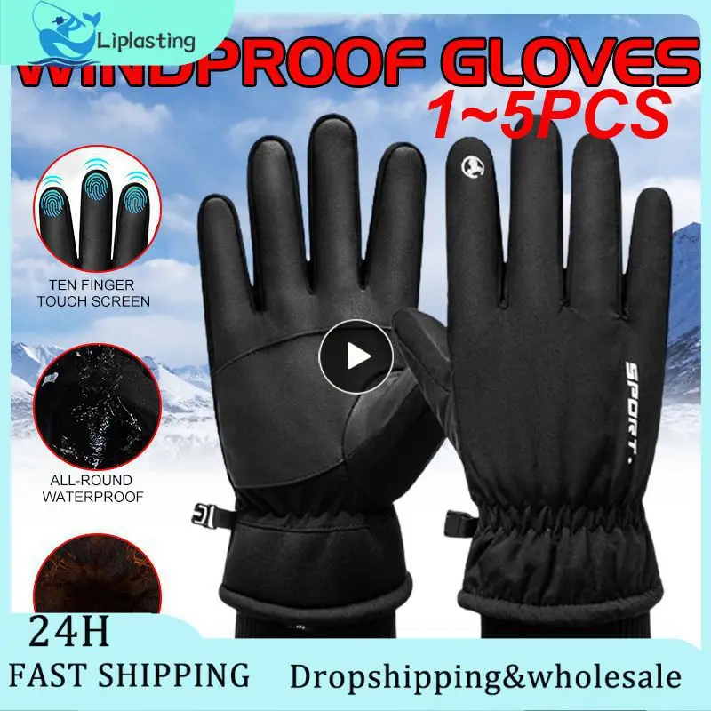1~5PCS Autumn Winter Men Women Gloves TouchScreen Waterproof Windproof Gloves Outdoor Sports Warm Cycling Snow Ski Gloves Full 
1~5PCS Autumn Winter Men Women Gloves TouchScreen Waterproof Windproof Gloves Outdoor Sports Warm Cycling Snow Ski Gloves Full