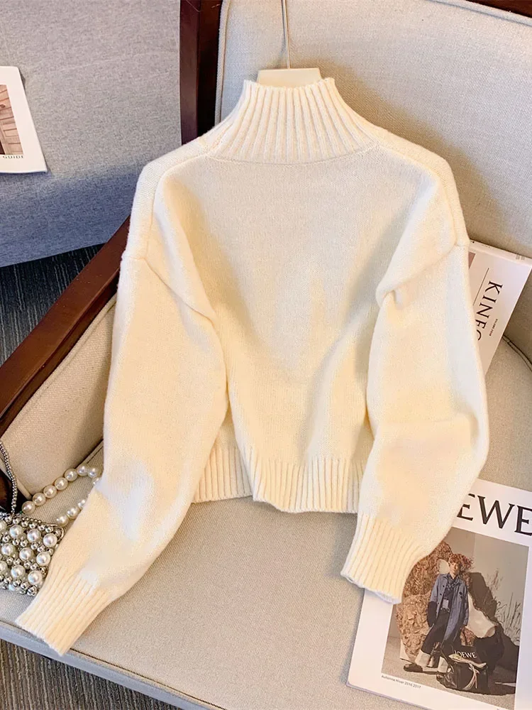 Korean Heavy Industry 3D Colorful Flower High Neck Pullover Sweater 2023 Autumn New Sweet Temperament Sweater Sweater for Women
Korean Heavy Industry 3D Colorful Flower High Neck Pullover Sweater 2023 Autumn New Sweet Temperament Sweater Sweater for Women