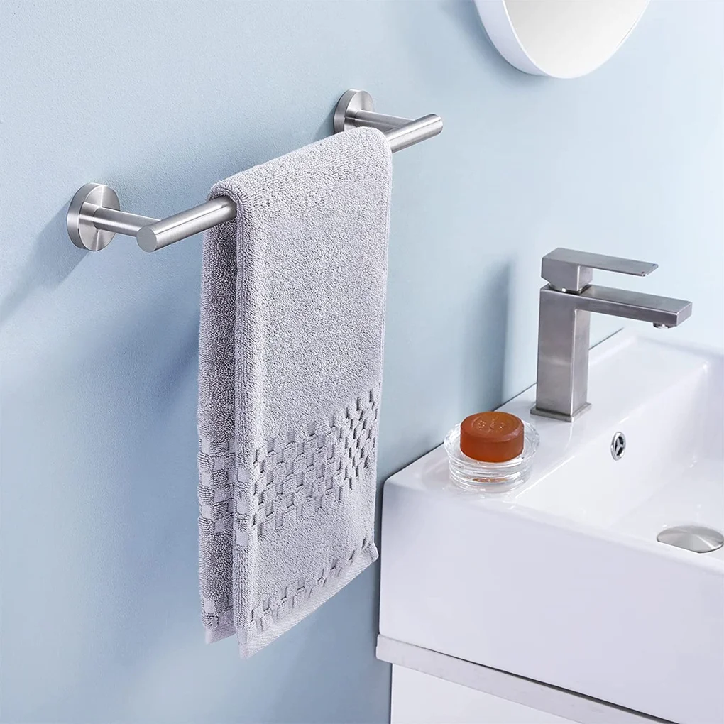 Towel Holder 60cm Stainless Steel Hanger Bar Wall Mounted Rod Rustproof Storage Rack for Restaurant Bathroom Accessories
Towel Holder 60cm Stainless Steel Hanger Bar Wall Mounted Rod Rustproof Storage Rack for Restaurant Bathroom Accessories