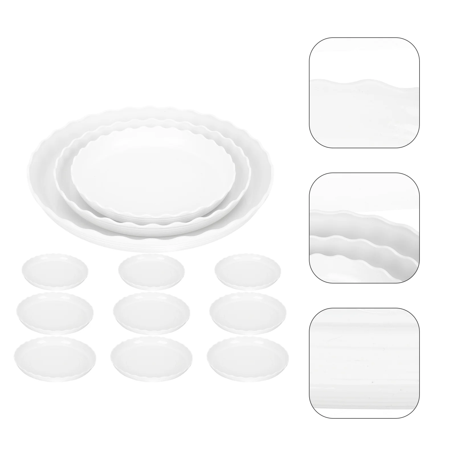 Pot Trays Saucertray Flower Saucersplastic Flowerpotindoor Pots Round Garden Water Drip Humidityplates Watering Holding
Pot Trays Saucertray Flower Saucersplastic Flowerpotindoor Pots Round Garden Water Drip Humidityplates Watering Holding