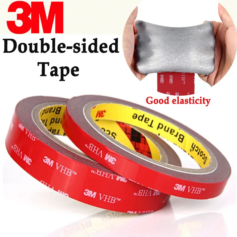3M VHB Double-Sided Tape Self Adhesive Acrylic Foam No Trace Waterproof Sticker For Car Home Office No Degumming Wall Patc
3M VHB Double-Sided Tape Self Adhesive Acrylic Foam No Trace Waterproof Sticker For Car Home Office No Degumming Wall Patc