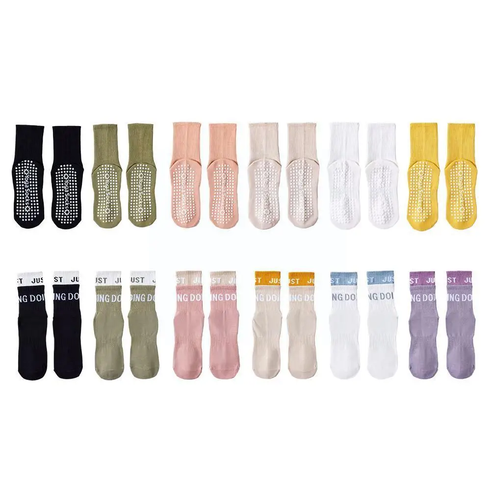 New Cotton Women Yoga Socks Silicone Anti-slip Ballet Socks Sox Socks Sports Indoor Dance Pilates Letter Floor Print Breath M8P7
New Cotton Women Yoga Socks Silicone Anti-slip Ballet Socks Sox Socks Sports Indoor Dance Pilates Letter Floor Print Breath M8P7