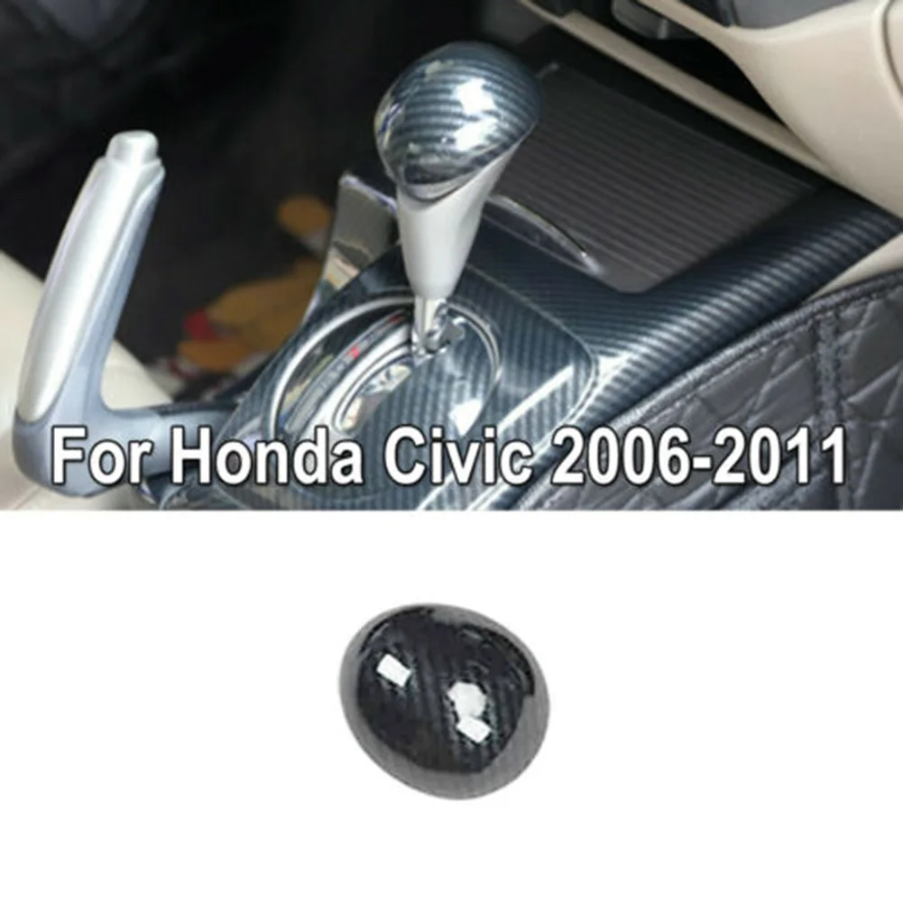 1x Carbon Fiber Color Gear Shift Knob Head Trim Cover For Honda Civic 2006 - 2011 Car Interior Accessories
1x Carbon Fiber Color Gear Shift Knob Head Trim Cover For Honda Civic 2006 - 2011 Car Interior Accessories