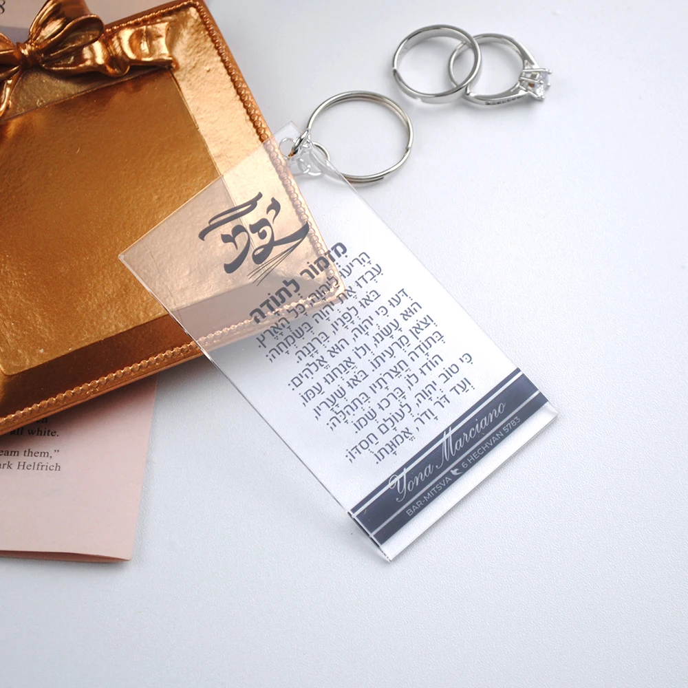 Transparent Acrylic Key Chains with Ring, Inscription, Customized Print, Wedding Gift for Guests, 10Pcs
Transparent Acrylic Key Chains with Ring, Inscription, Customized Print, Wedding Gift for Guests, 10Pcs