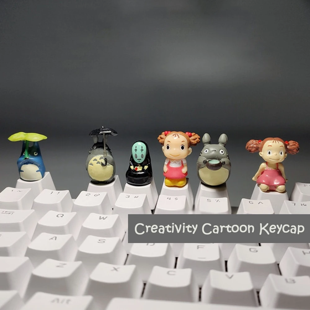 Creativity Cartoon Keycap Cherry MX Game Mechanical Keyboard Keycap Personality Anime Modeling Keycaps For My Neighbor TOTORO
Creativity Cartoon Keycap Cherry MX Game Mechanical Keyboard Keycap Personality Anime Modeling Keycaps For My Neighbor TOTORO