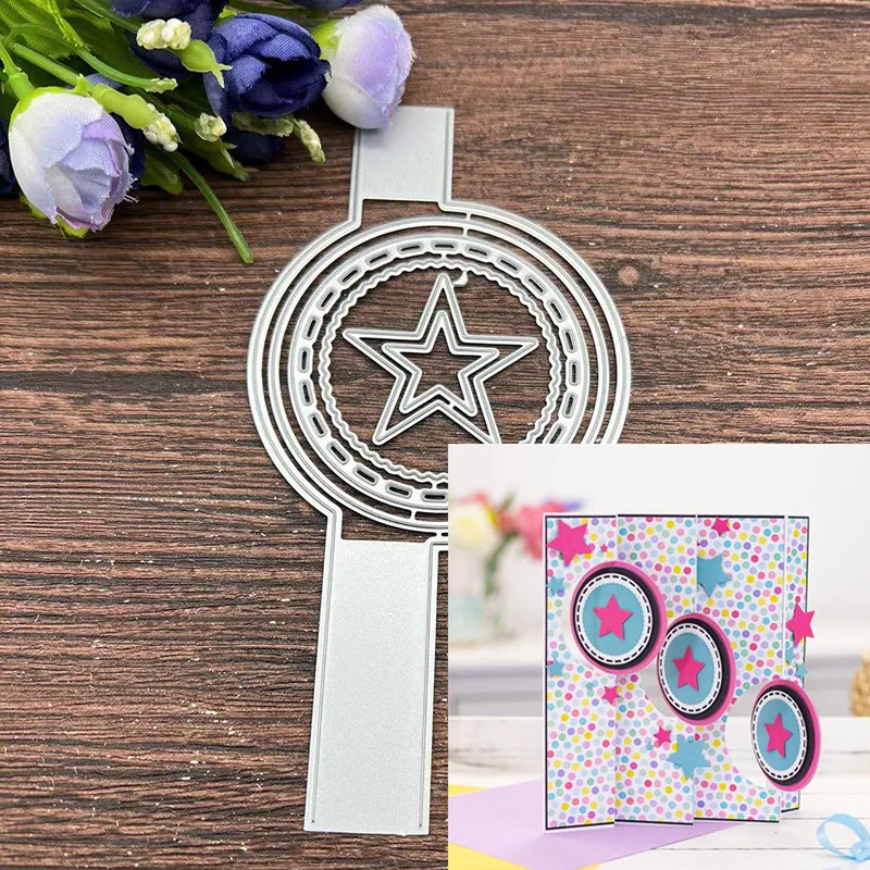 New Round Border star lace DIY Craft Metal Cutting Dies Stencils For DIY Scrapbooking Decorative Embossing Handcraft Template
New Round Border star lace DIY Craft Metal Cutting Dies Stencils For DIY Scrapbooking Decorative Embossing Handcraft Template