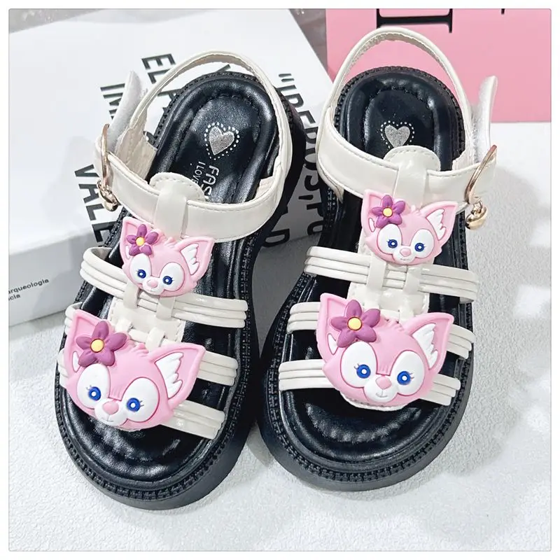 Disney Girls' Sandals Summer Fashion Casual Princess Cartoon LinaBell Shoes Soft Student Beach Peep Open-Toe White Shoes Size 23
Disney Girls' Sandals Summer Fashion Casual Princess Cartoon LinaBell Shoes Soft Student Beach Peep Open-Toe White Shoes Size 23