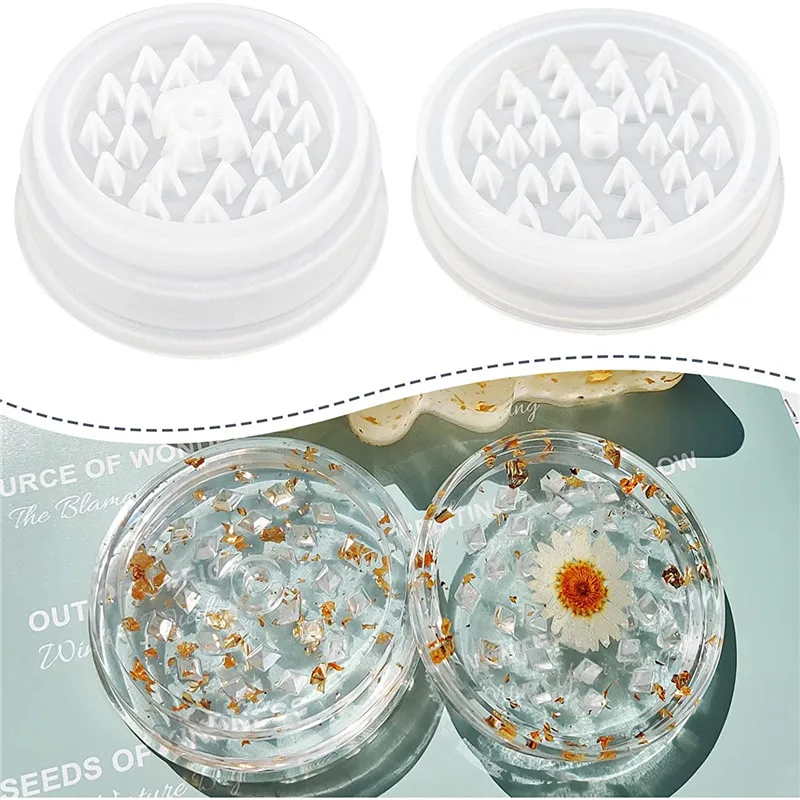 Tobacco Grinder Leaf Herbal Herb Smoke Spice Crusher Silicone Mould DIY Crafts Making Tools Crystal Epoxy Resin Mold
Tobacco Grinder Leaf Herbal Herb Smoke Spice Crusher Silicone Mould DIY Crafts Making Tools Crystal Epoxy Resin Mold