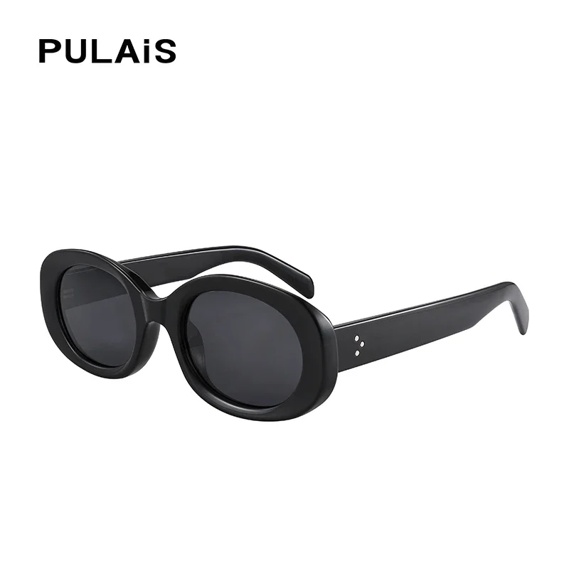 Pulais Retro Round Women Sunglasses Polarized Cateye Full Rime Frame Black Color Trend Sun Glasses UV400 Glare Blocking Eyewear
Pulais Retro Round Women Sunglasses Polarized Cateye Full Rime Frame Black Color Trend Sun Glasses UV400 Glare Blocking Eyewear