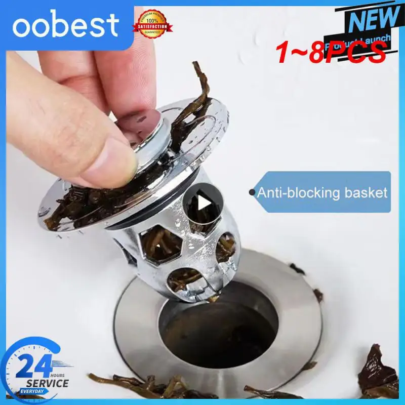 1-8 шт., фильтр для слива раковины 
1-8 шт., фильтр для слива раковины