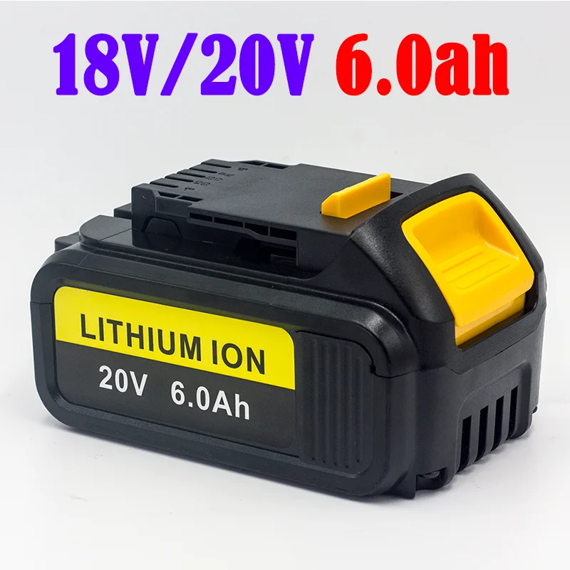 With Charger 18V 6.0Ah DCB200 Replacement Li-ion Battery For DeWalt MAX XR 18V And 20 V power tool 6000mAh lithium Batteries New
With Charger 18V 6.0Ah DCB200 Replacement Li-ion Battery For DeWalt MAX XR 18V And 20 V power tool 6000mAh lithium Batteries New