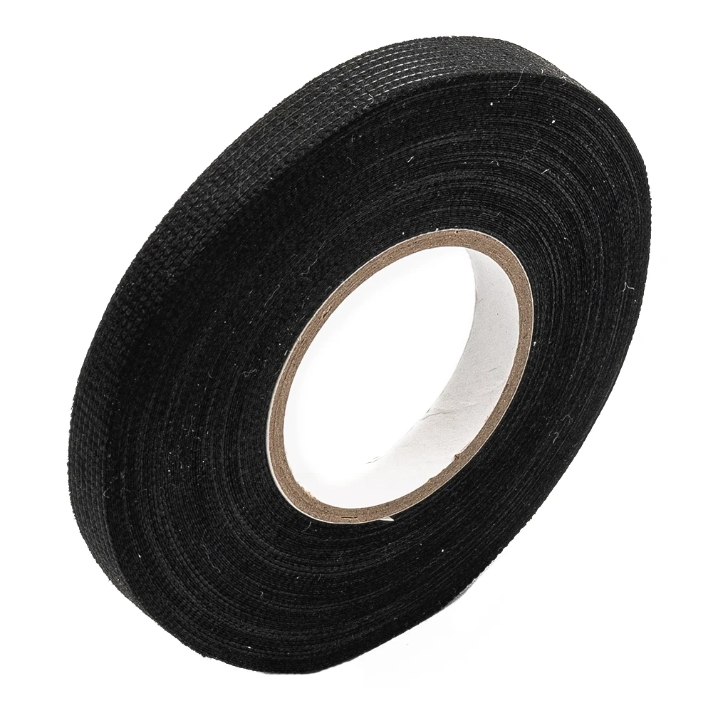 

Fabric Tape Cable Tape Adhesive Non-woven Wear-resistant Black Bonded Wiring Tape Electrical Heat Tape Durable