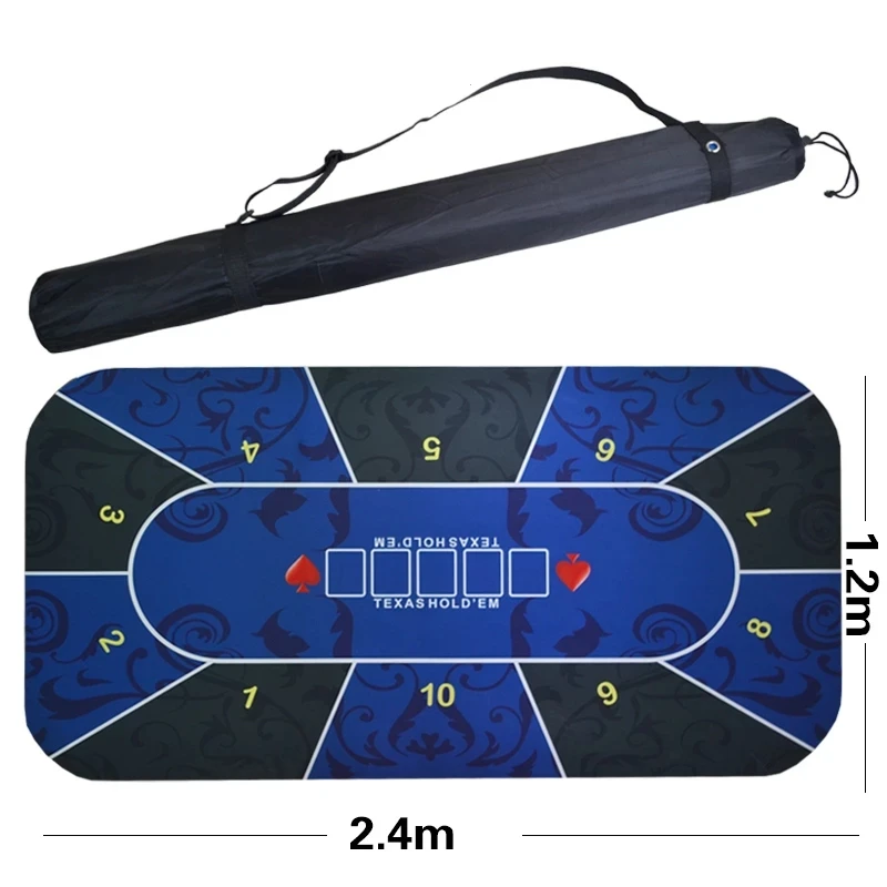 2,4*1,2 м Техасский Холдем, скатерть для покерных игр, коврик для настольных игр, резиновый игровой коврик с цветочным узором, коврик для игр в казино, рулетка, кости, ставки
2,4*1,2 м Техасский Холдем, скатерть для покерных игр, коврик для настольных игр, резиновый игровой коврик с цветочным узором, коврик для игр в казино, рулетка, кости, ставки