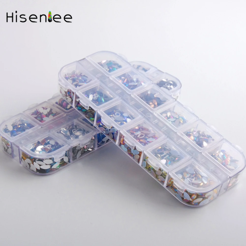 High Quality 3x6mm 24 Colors 2 Boxes Acrylic Marquise about 3500 Pieces Design Glitter Rhinestones DIY Nail Art Decoration
High Quality 3x6mm 24 Colors 2 Boxes Acrylic Marquise about 3500 Pieces Design Glitter Rhinestones DIY Nail Art Decoration