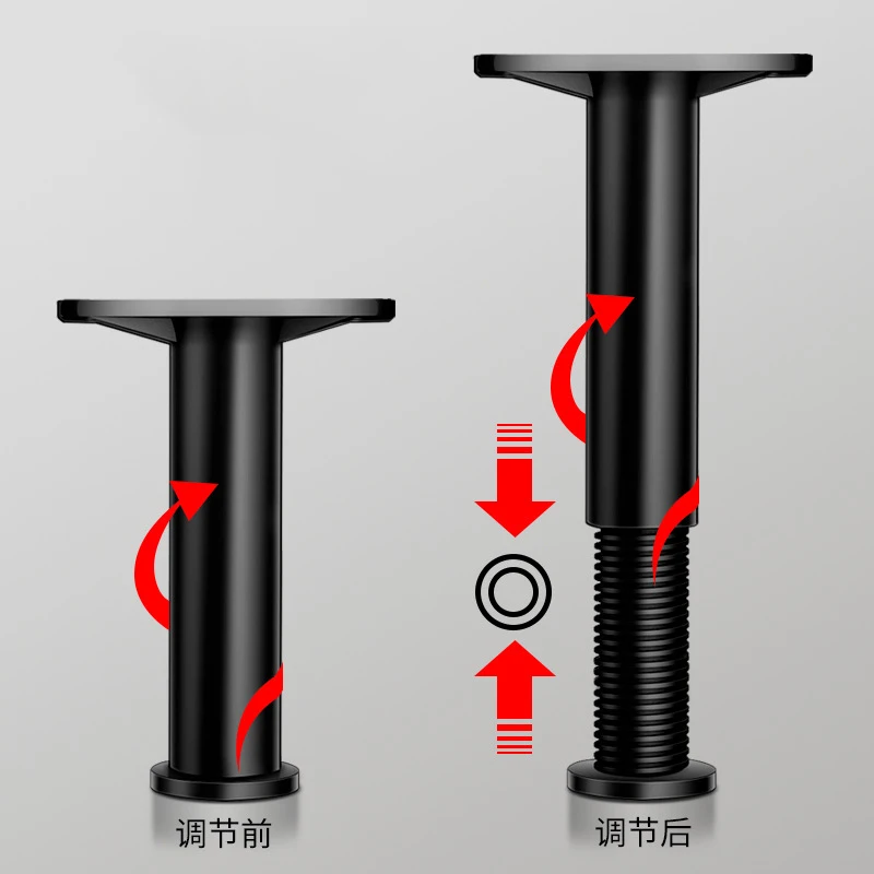 2pcs Telescopic Adjustable Bed Beam Support Foot Reinforced Plastic Furniture Leg Sofa Leg Bed Bottom Load Bearing Bracket
2pcs Telescopic Adjustable Bed Beam Support Foot Reinforced Plastic Furniture Leg Sofa Leg Bed Bottom Load Bearing Bracket