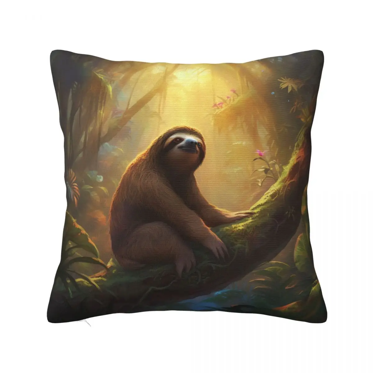 Sloth Pillow Case Mystical Realms Car Zipper Pillowcase Spring Retro Polyester Cover
Sloth Pillow Case Mystical Realms Car Zipper Pillowcase Spring Retro Polyester Cover