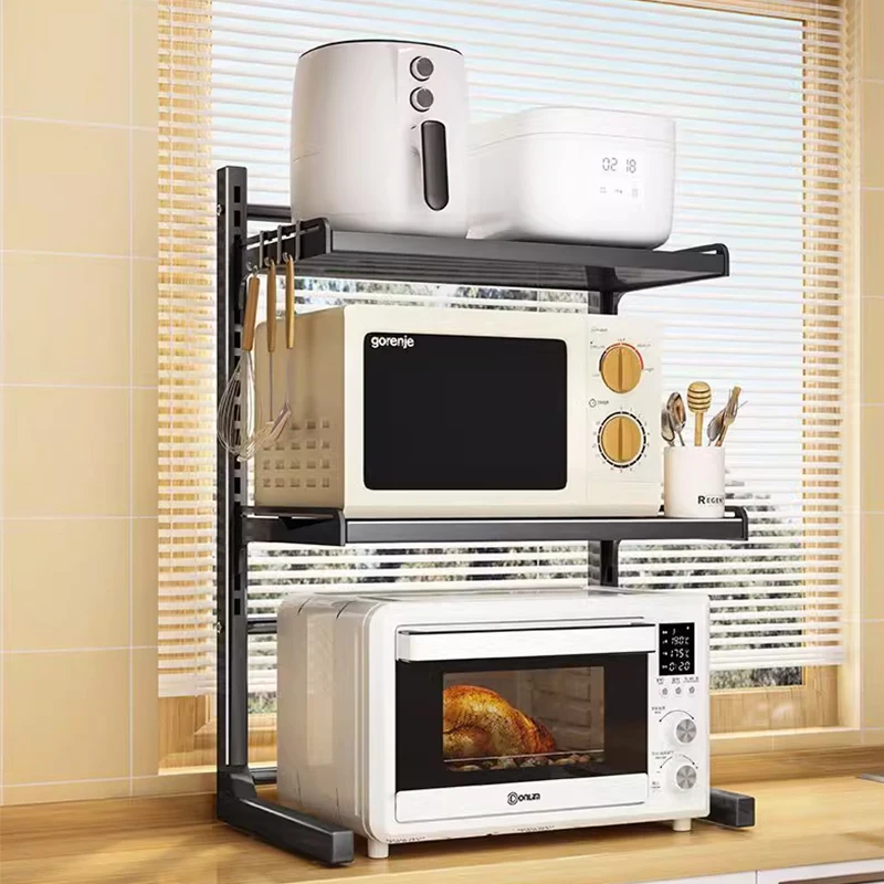2023 Kitchen Microwave Storage Rack Large Capacity Oven Storage Rack Multi-Functional Adjustable Storage Rack Countertop Shelf
2023 Kitchen Microwave Storage Rack Large Capacity Oven Storage Rack Multi-Functional Adjustable Storage Rack Countertop Shelf
