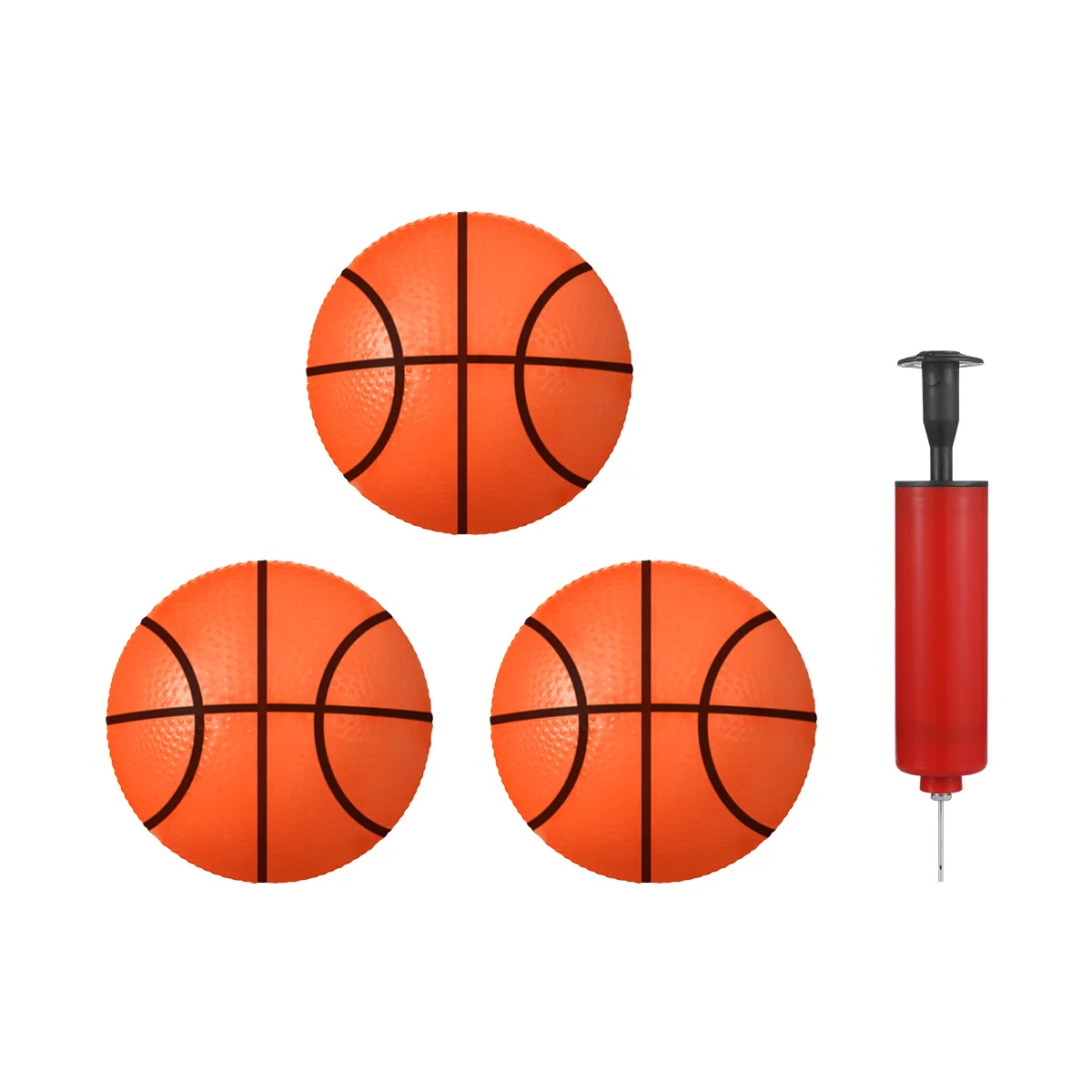 YeahiBaby 3 Pcs Inflatable PVC Basketballs and 1 Inflator Kids Adults Beach Balls Set Funny Toy Balls Outdoor Indoor Sports
YeahiBaby 3 Pcs Inflatable PVC Basketballs and 1 Inflator Kids Adults Beach Balls Set Funny Toy Balls Outdoor Indoor Sports