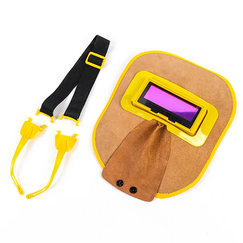 Realmote Auto Darkening Welding Helmet Solar Welding Mask Cowhide Leather Welder Cap High Quality Face Protection Tools
Realmote Auto Darkening Welding Helmet Solar Welding Mask Cowhide Leather Welder Cap High Quality Face Protection Tools